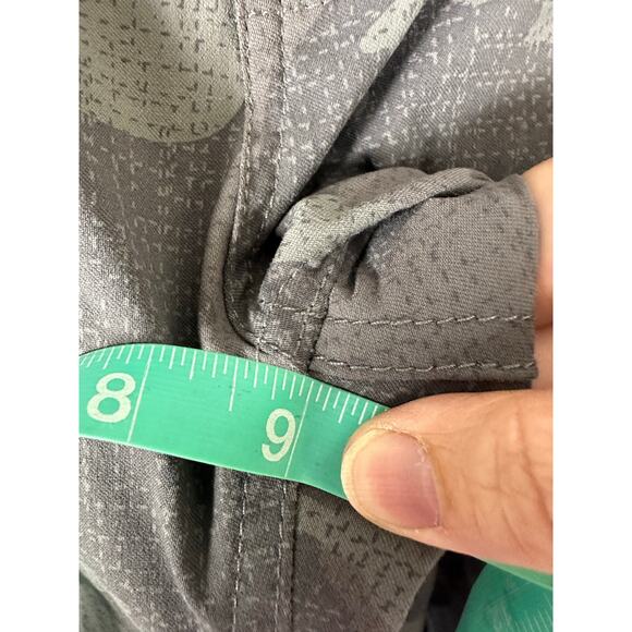 Prana women’s cargo pants gray camouflage roll tab packets outdoor gorpcore - Picture 13 of 16